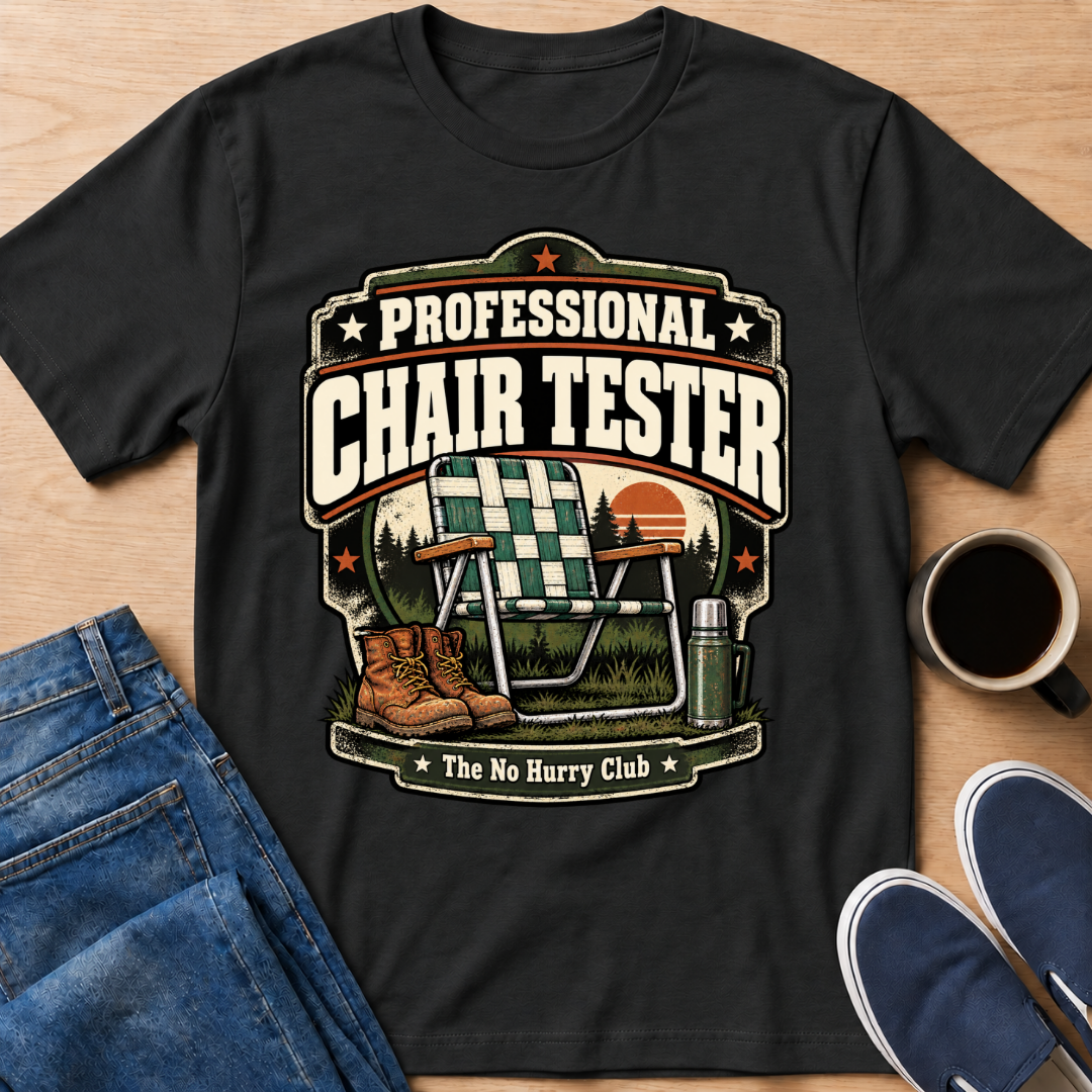 Chair Tester T-Shirt