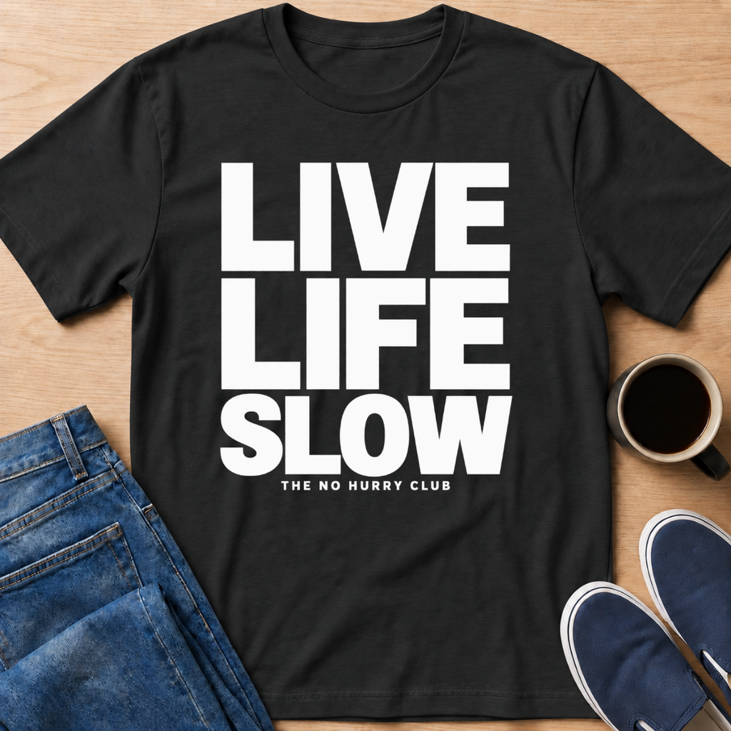 Live Life White T-Shirt