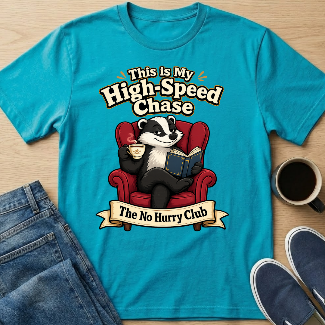 High Speed Chase Badger T-Shirt