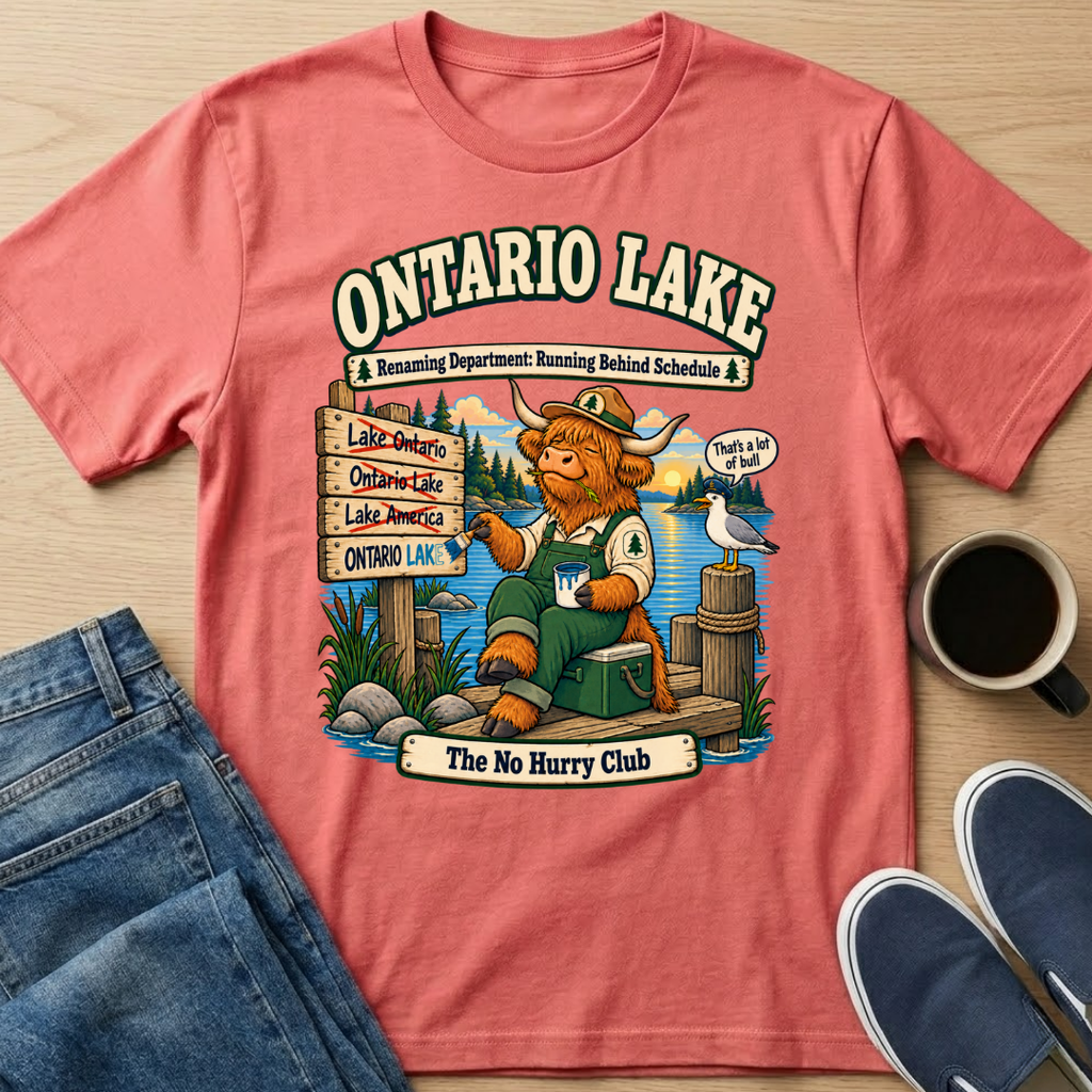 Ontario Lake Bull T-Shirt