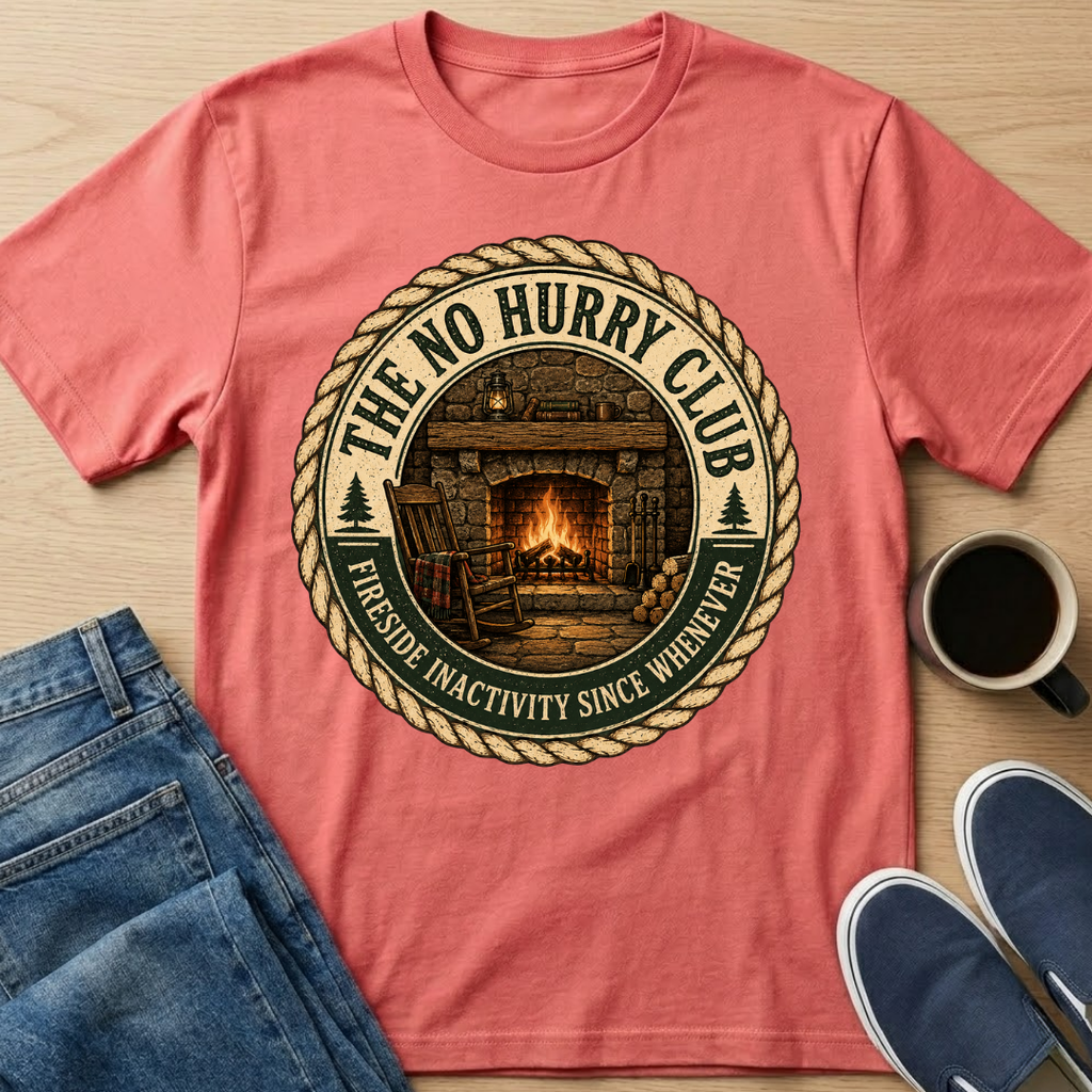 Fireplace Badge T-Shirt