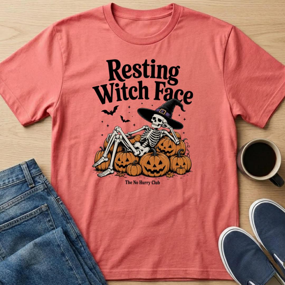 Resting Witch Face Skelly T-Shirt