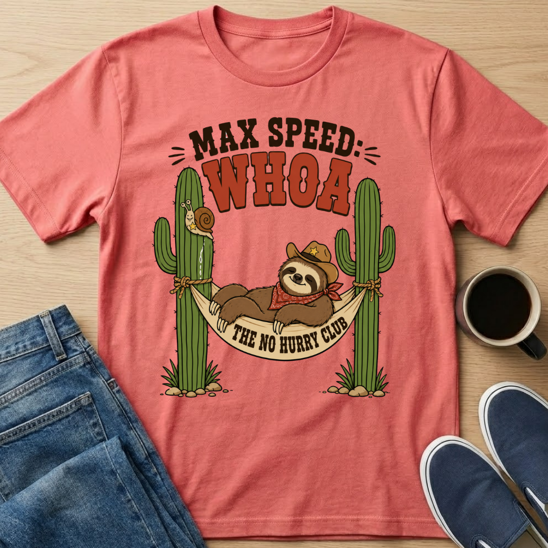 Max Speed: Whoa T-Shirt