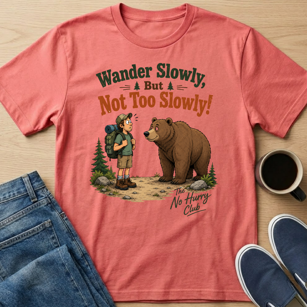 Not Too Slowly Bear T-Shirt