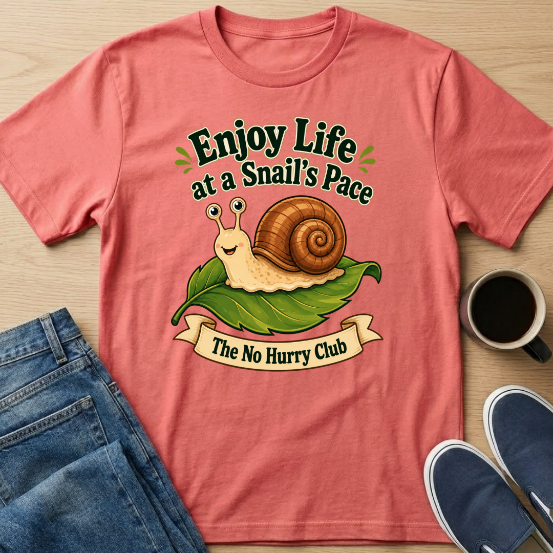 Enjoy Life Snail T-Shirt