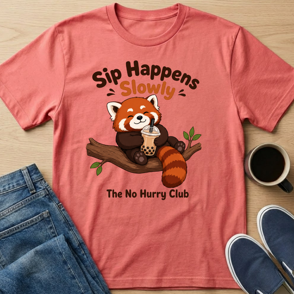 Sip Happens Slowly T-Shirt