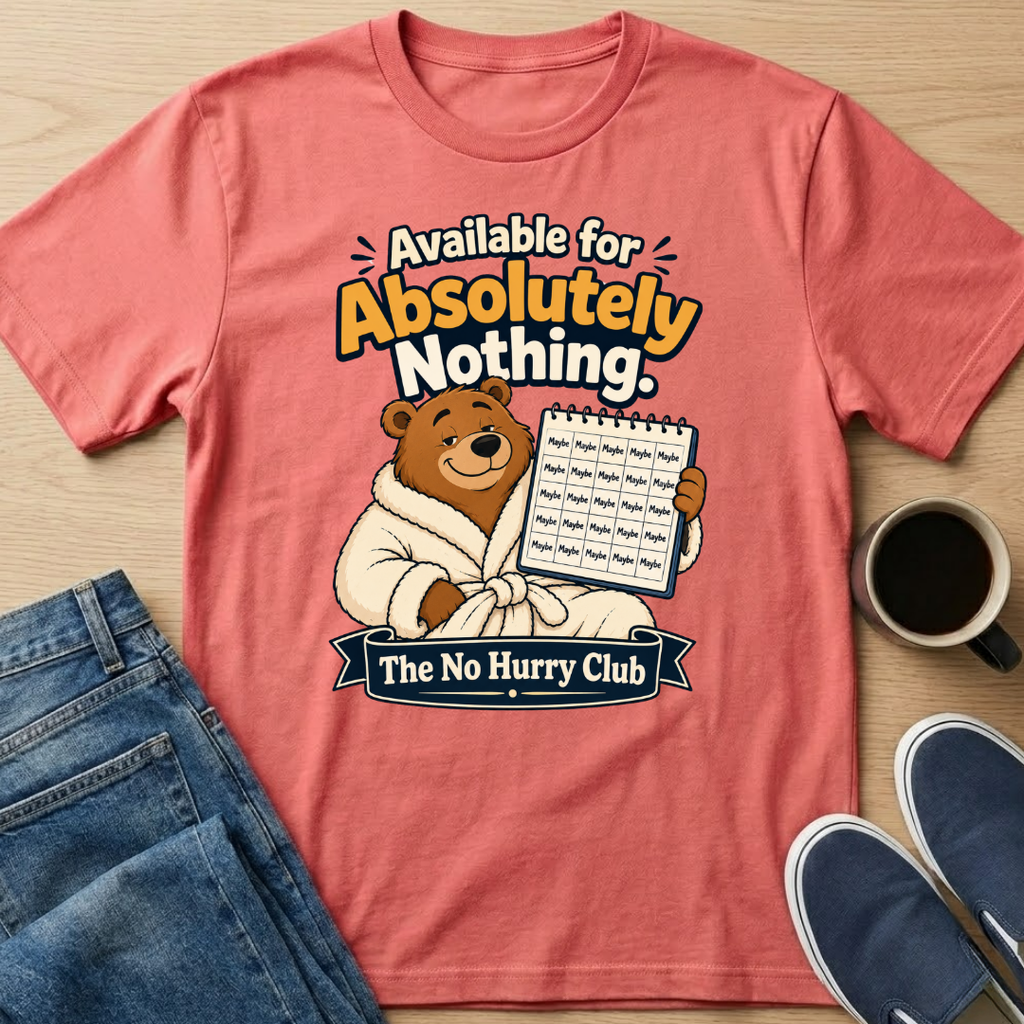 Bear in Robe T-Shirt