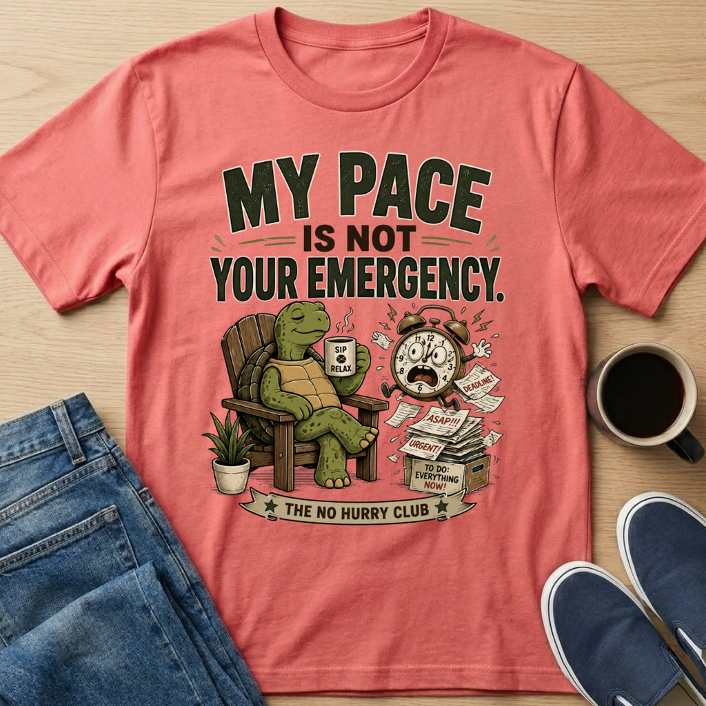 My Pace Turtle T-Shirt