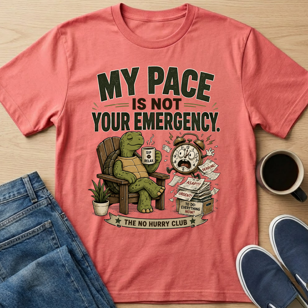 My Pace Turtle T-Shirt