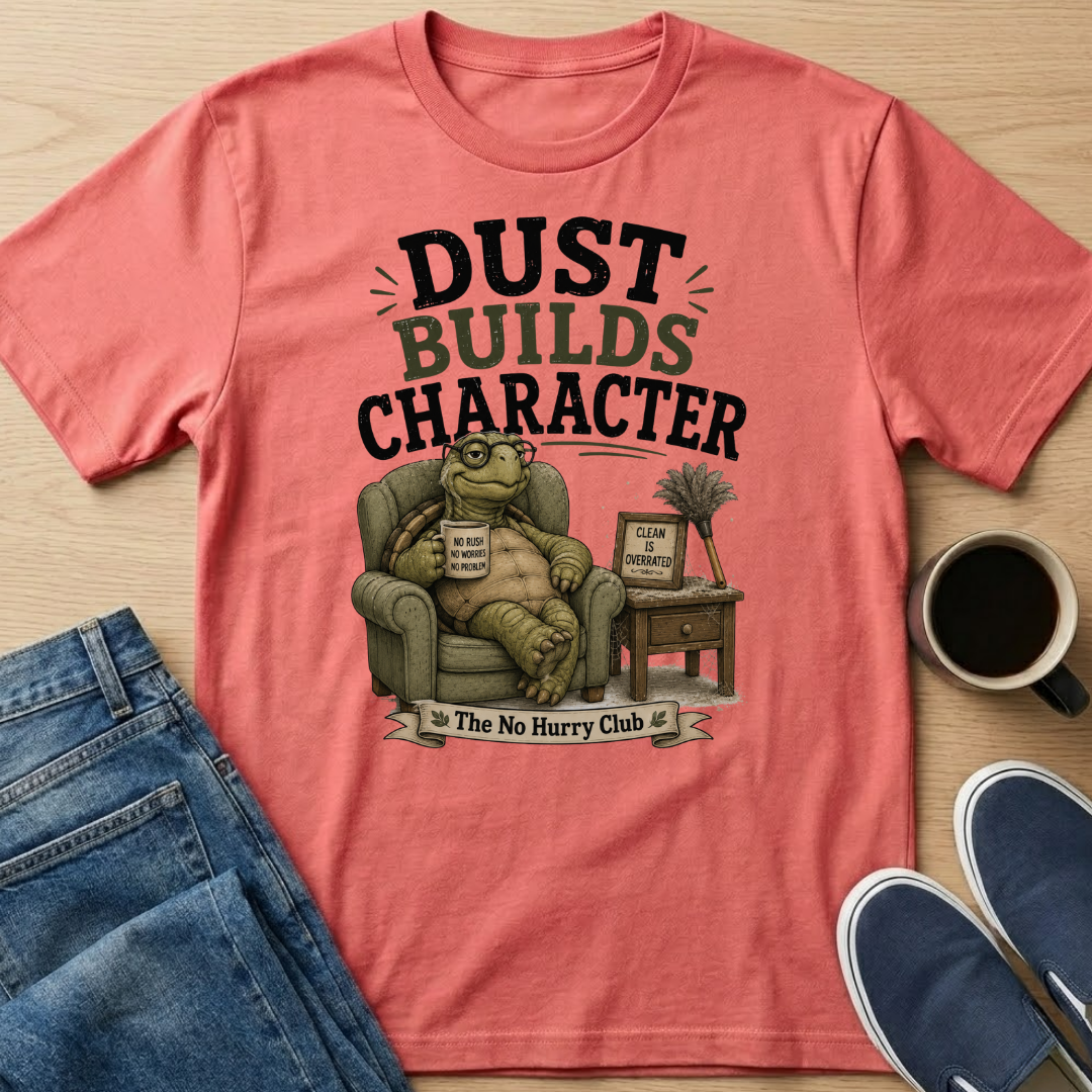 Dust Builds Character T-Shirt