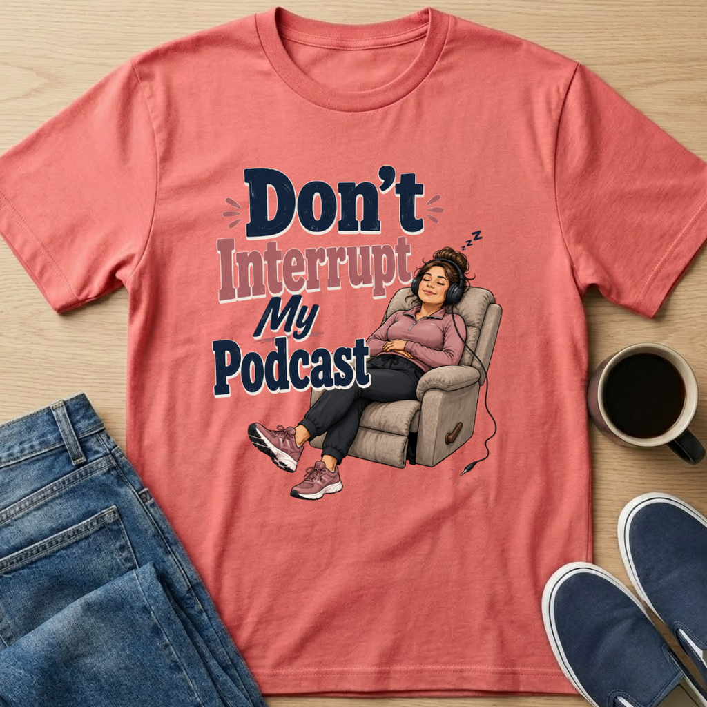 Podcast Woman T-Shirt