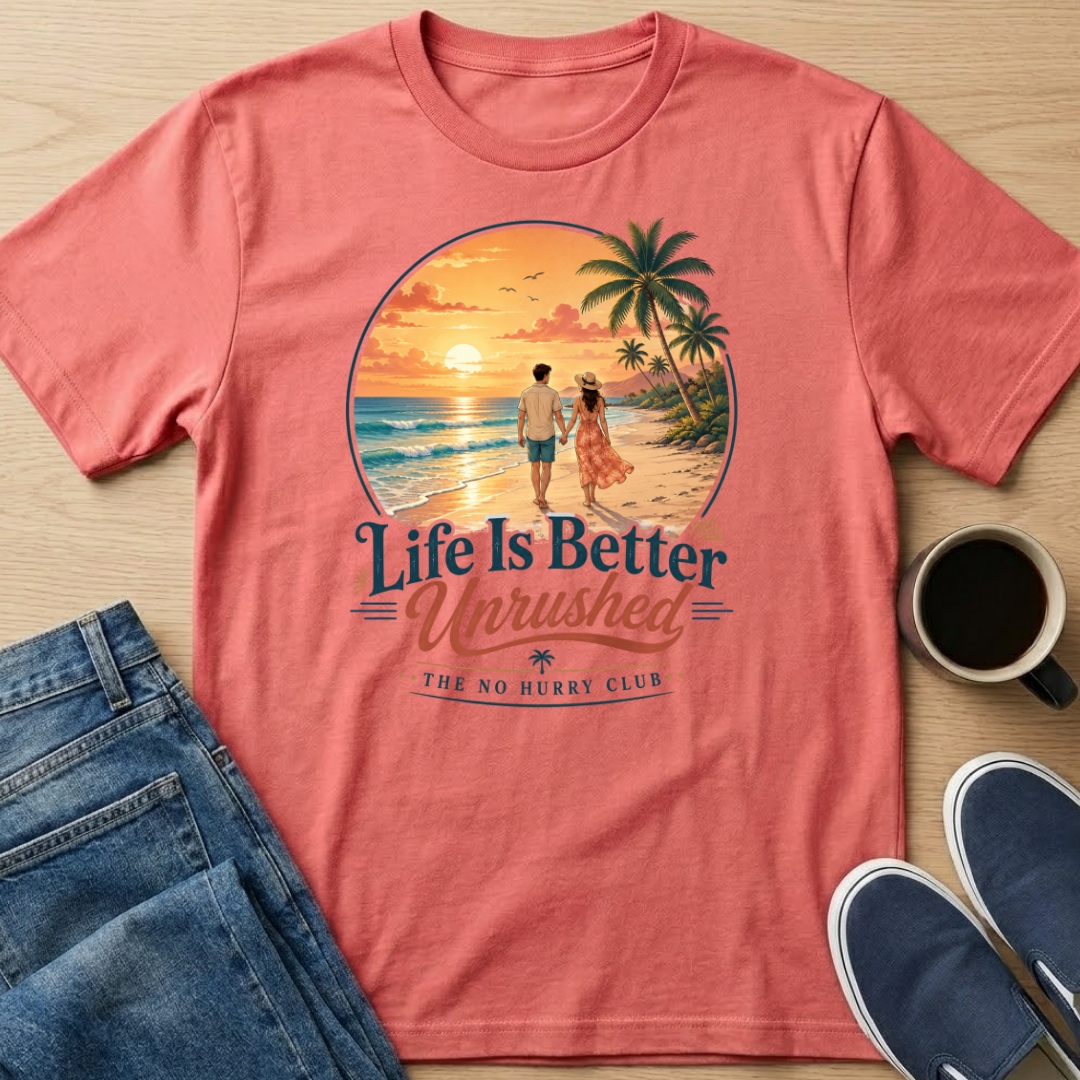 Life Is Better - Beach T-Shirt