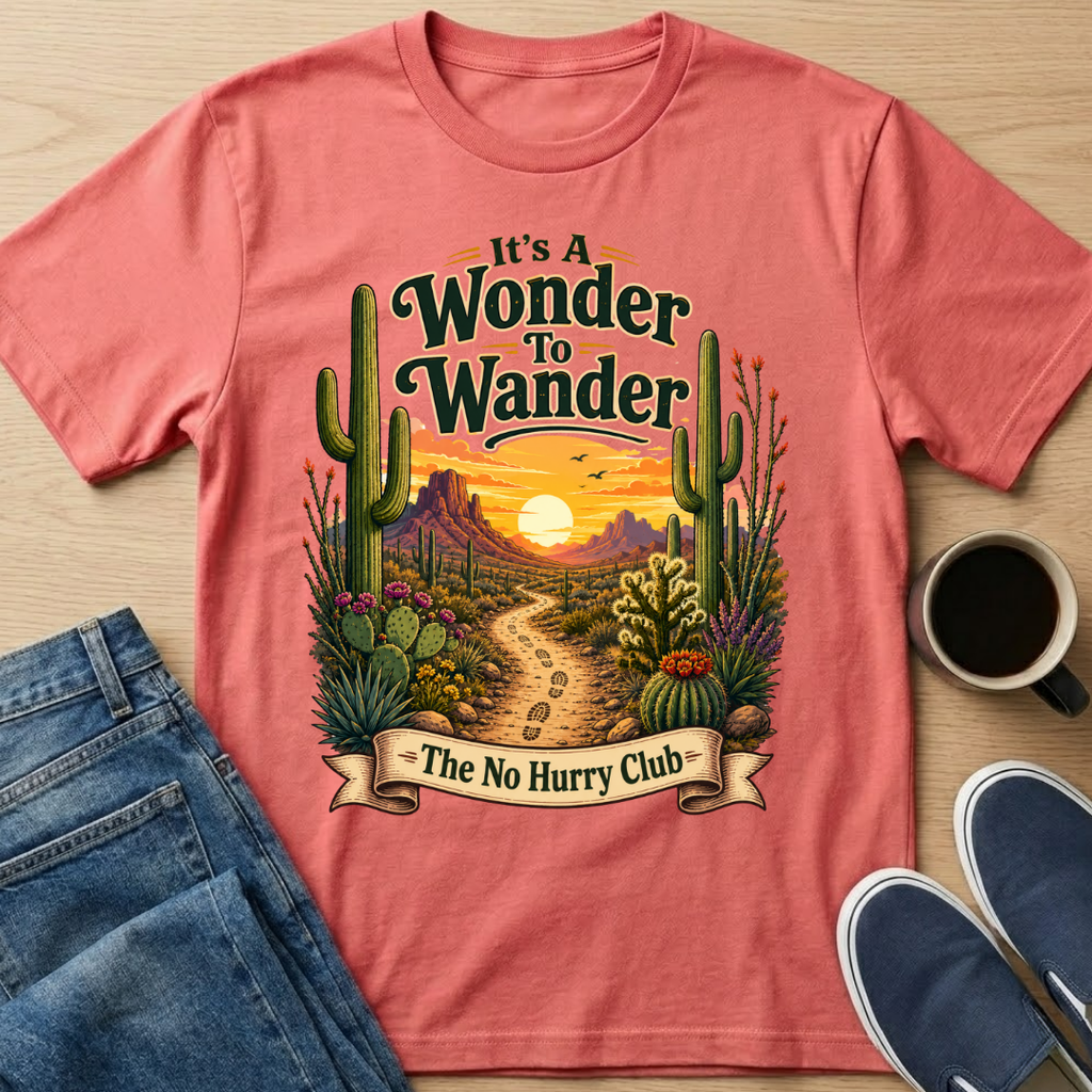 Wonder To Wander Desert T-Shirt