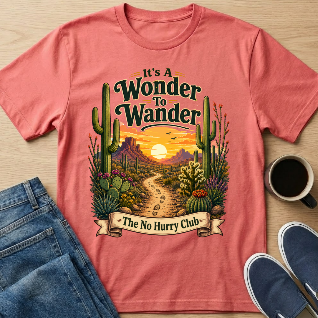 Wonder To Wander Desert T-Shirt