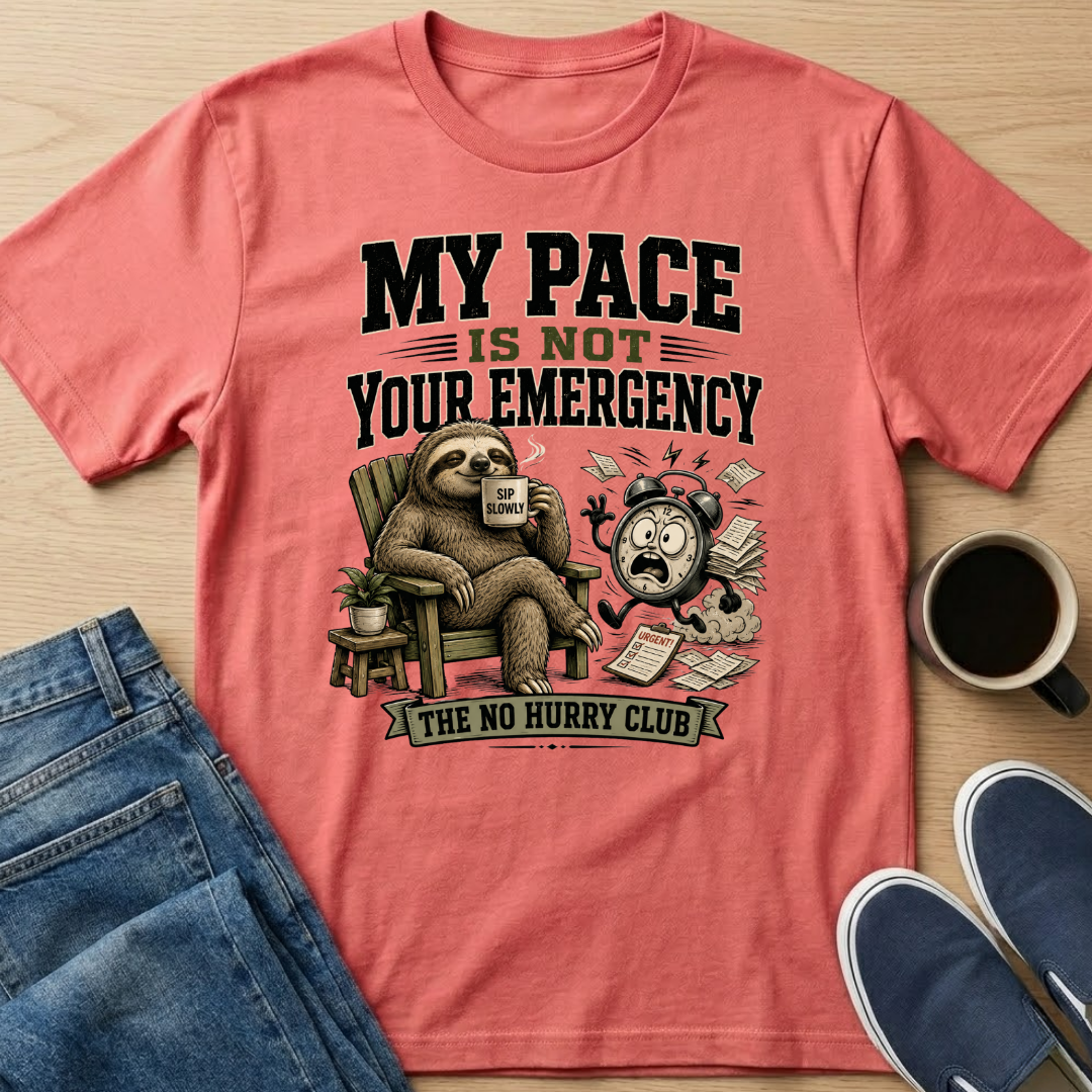 My Pace Sloth T-Shirt