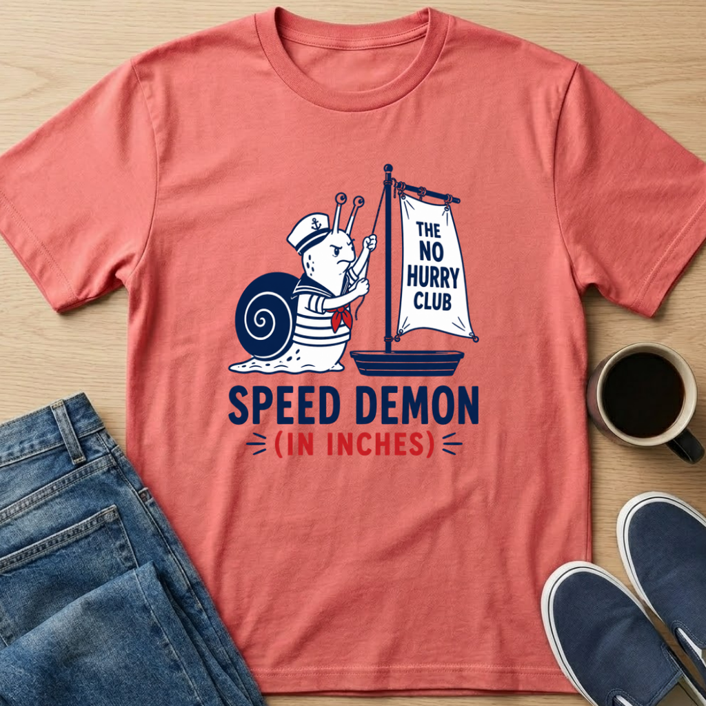 Speed Demon Snailboat T-Shirt