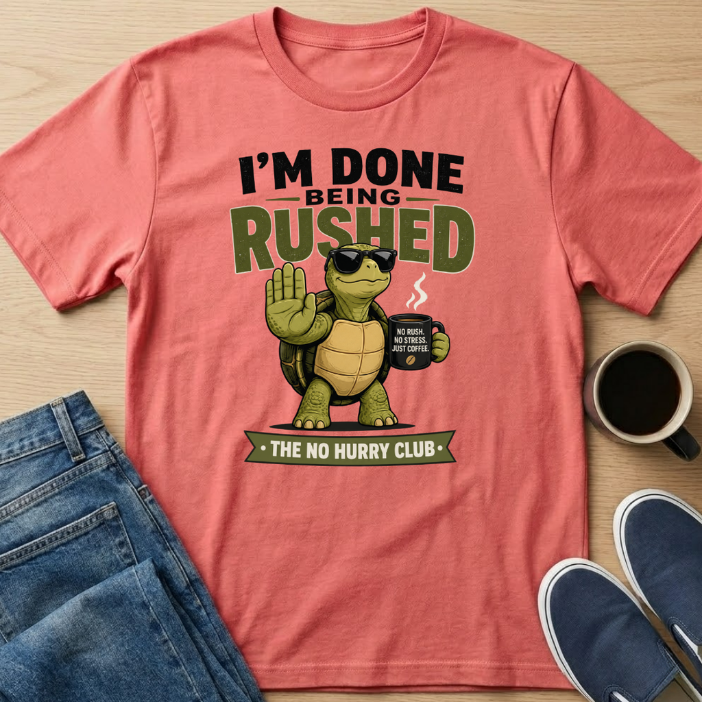 I'm Done Being Rushed T-Shirt