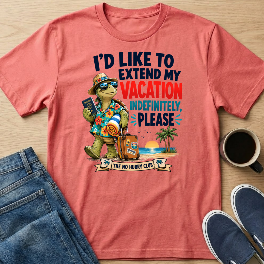 I'd Like To Extend My Vacation T-Shirt