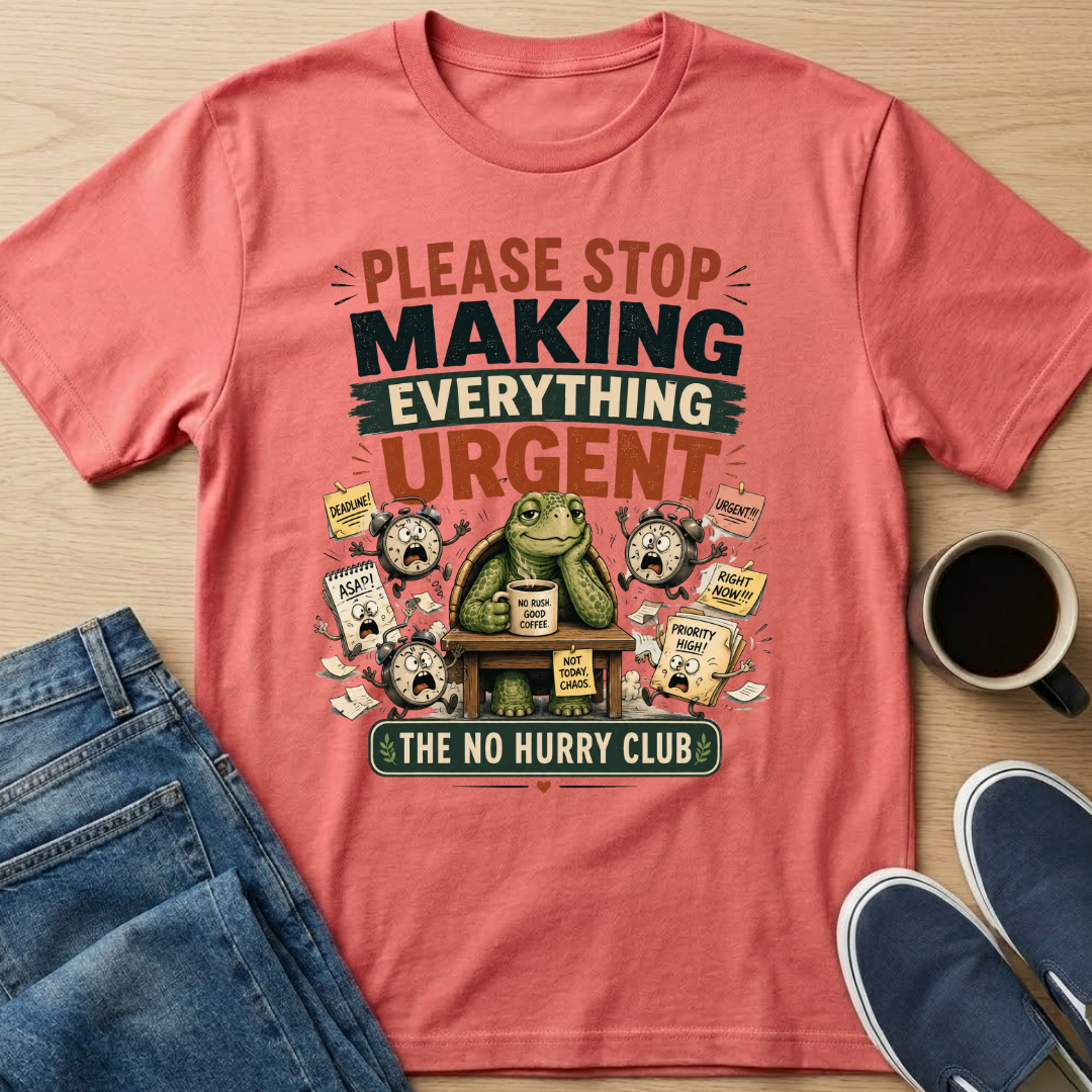 Please Stop Turtle T-Shirt