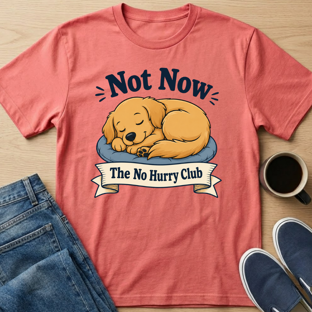 Not Now Dog T-Shirt