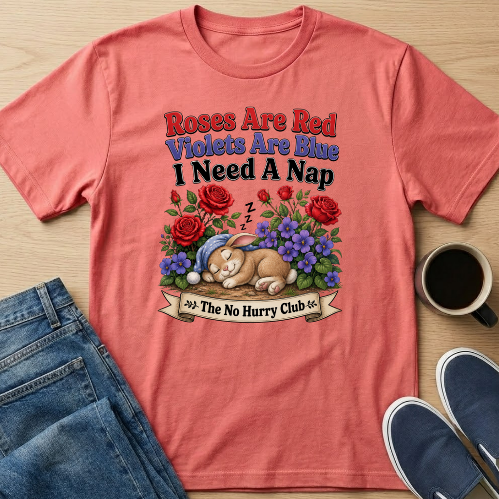Roses Are Red Bunny T-Shirt