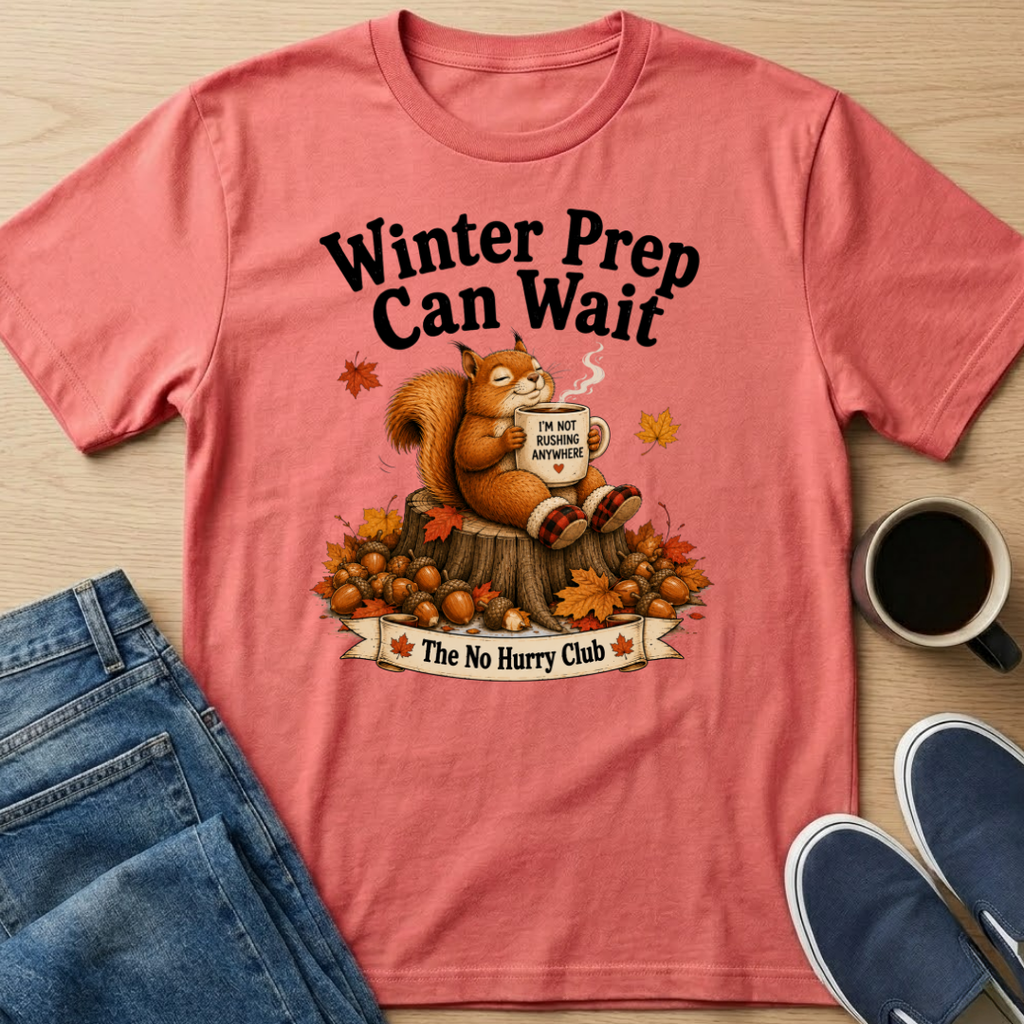 Winter Prep Squirrel T-Shirt
