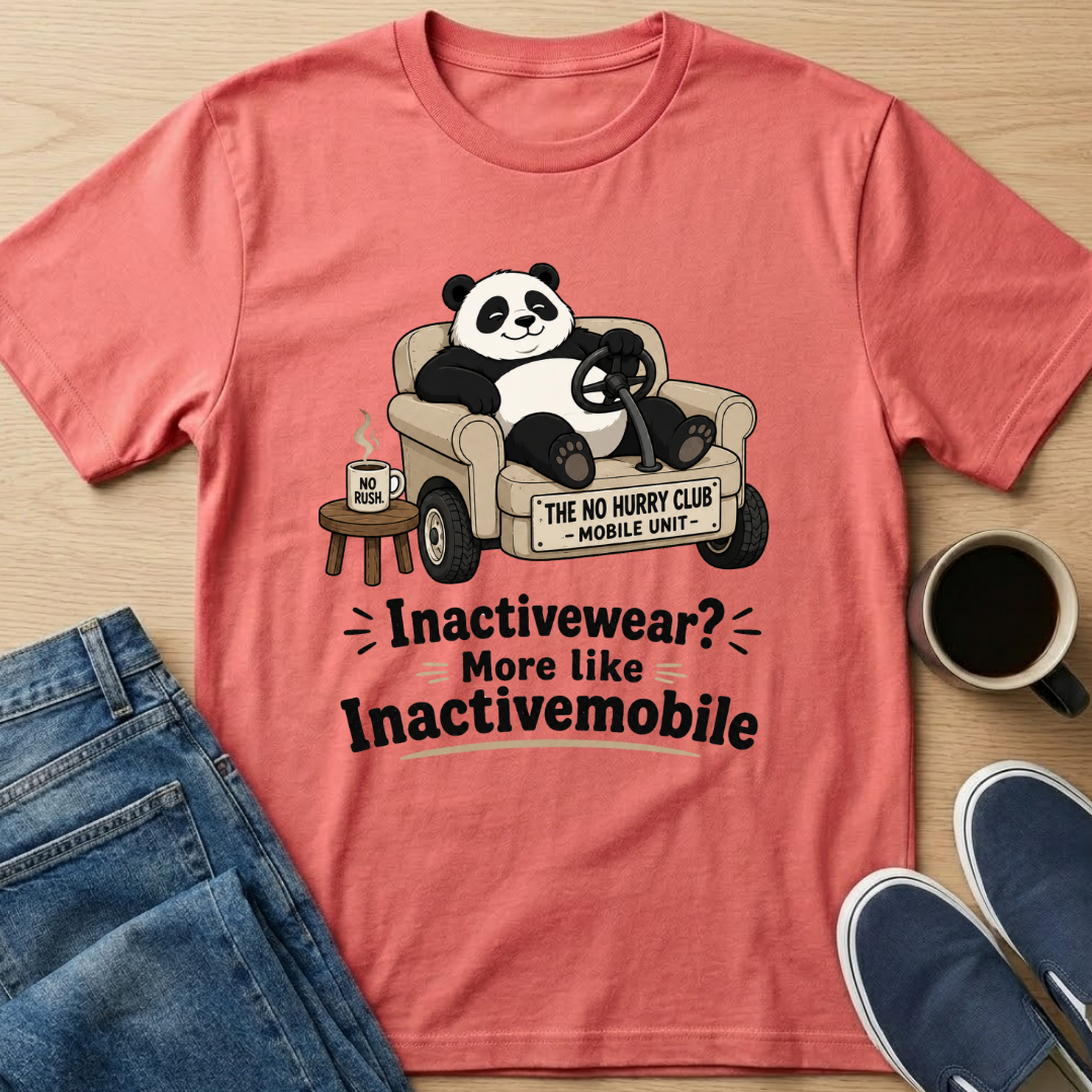 Inactivemobile Panda T-Shirt