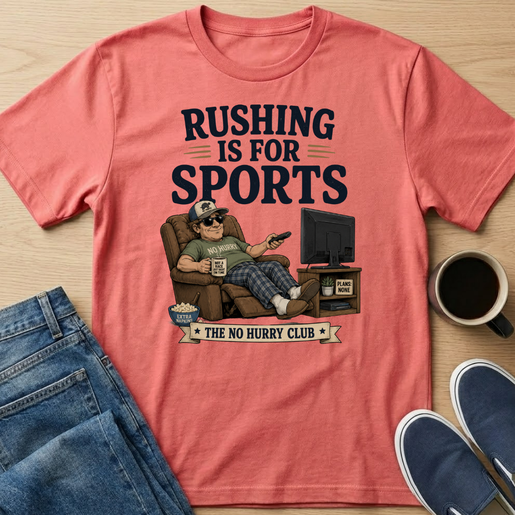 Rushing Is For Sports T-Shirt
