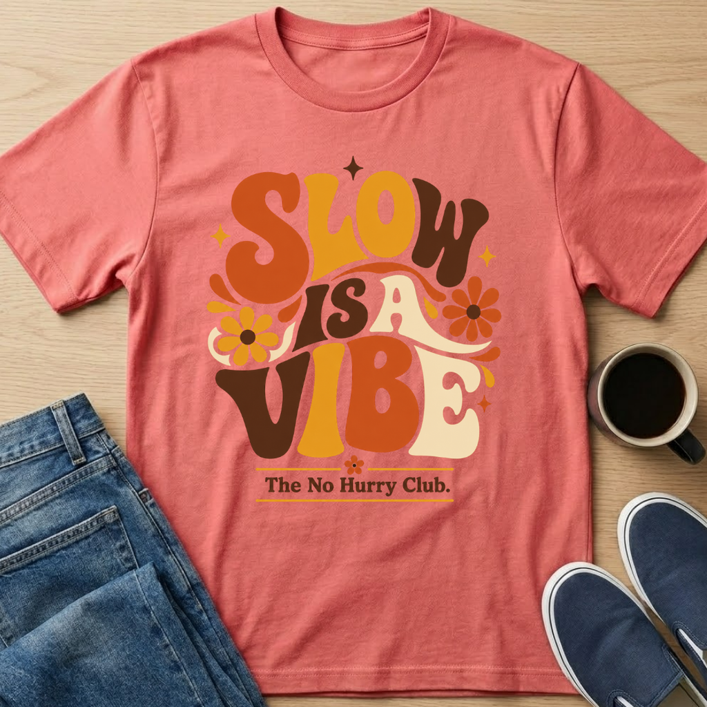 70's Slow Is A Vibe T-Shirt
