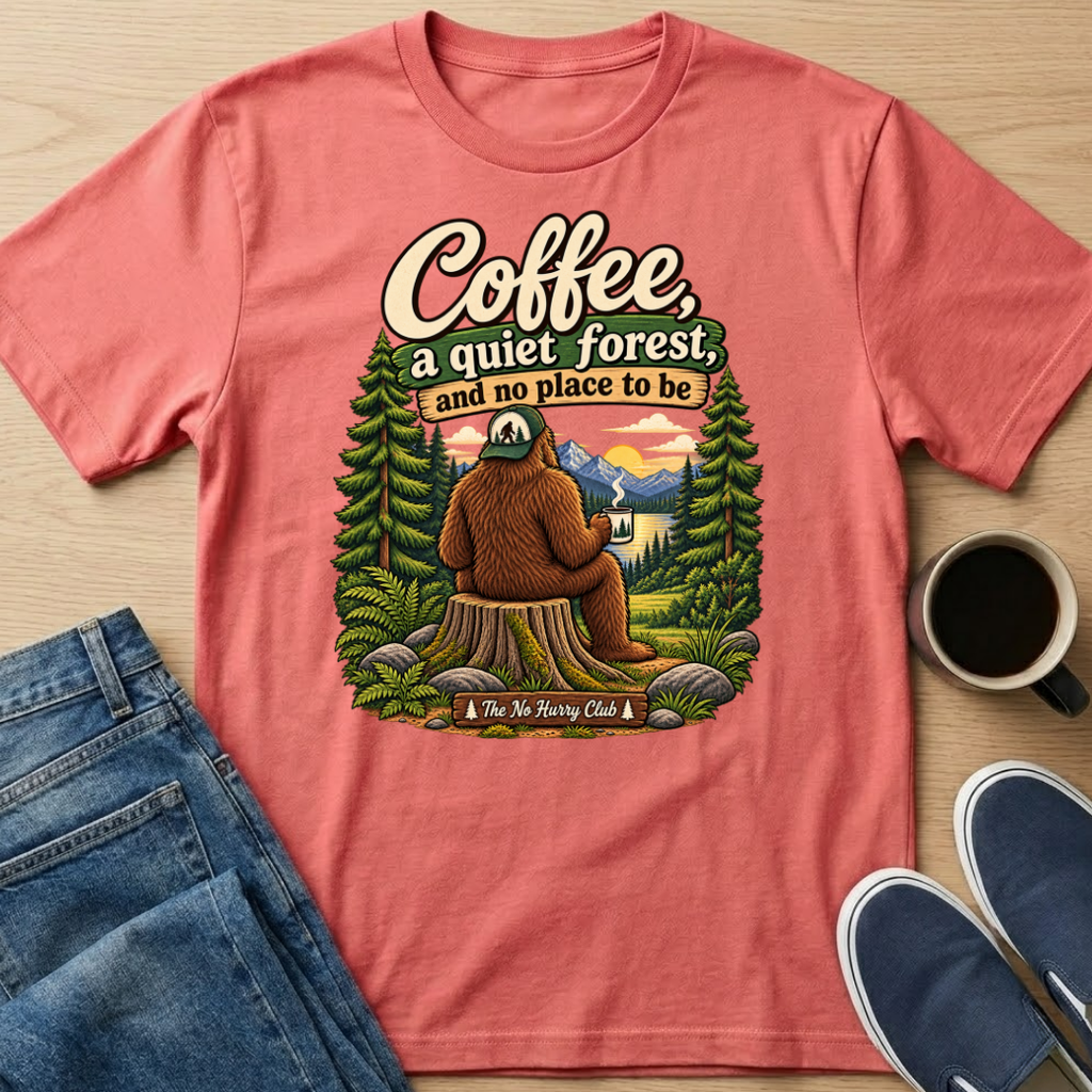 Sasquatch & Coffee T-Shirt
