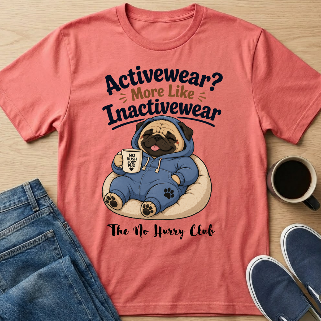 Inactivewear Pug T-Shirt