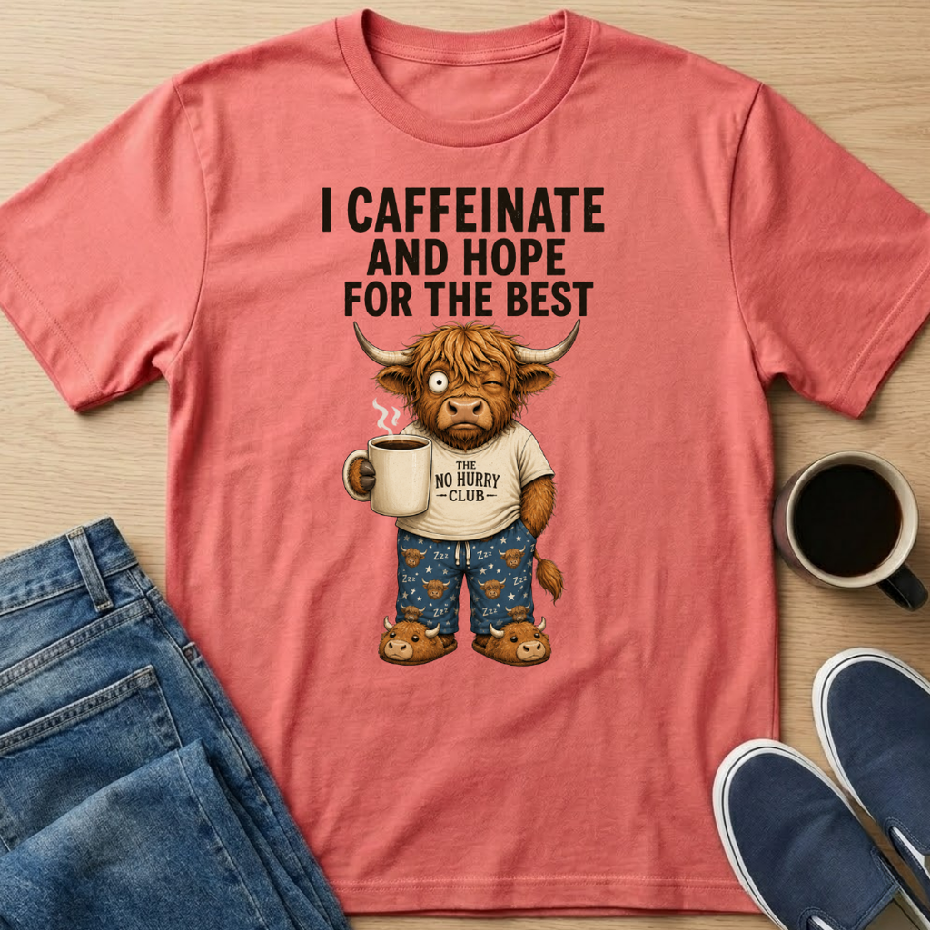 I Caffeinate Bull T-Shirt