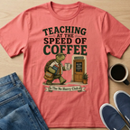 Teaching At The Speed Of Coffee T-Shirt