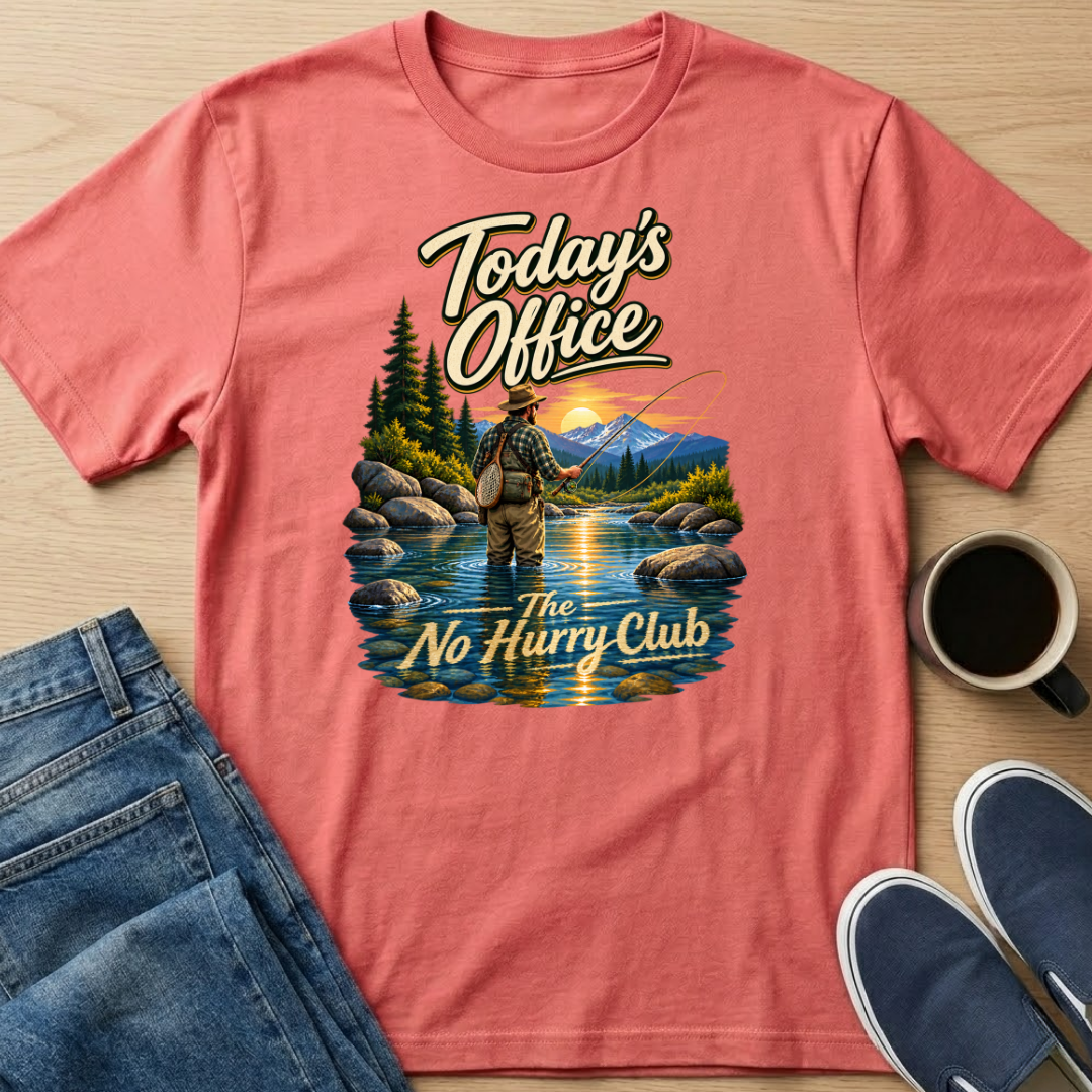 Today's Office Fisherman T-Shirt