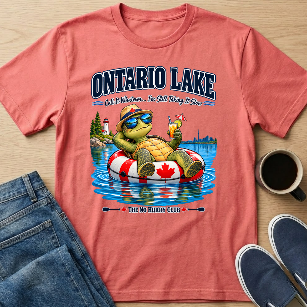 Ontario Lake Inner Tube T-Shirt