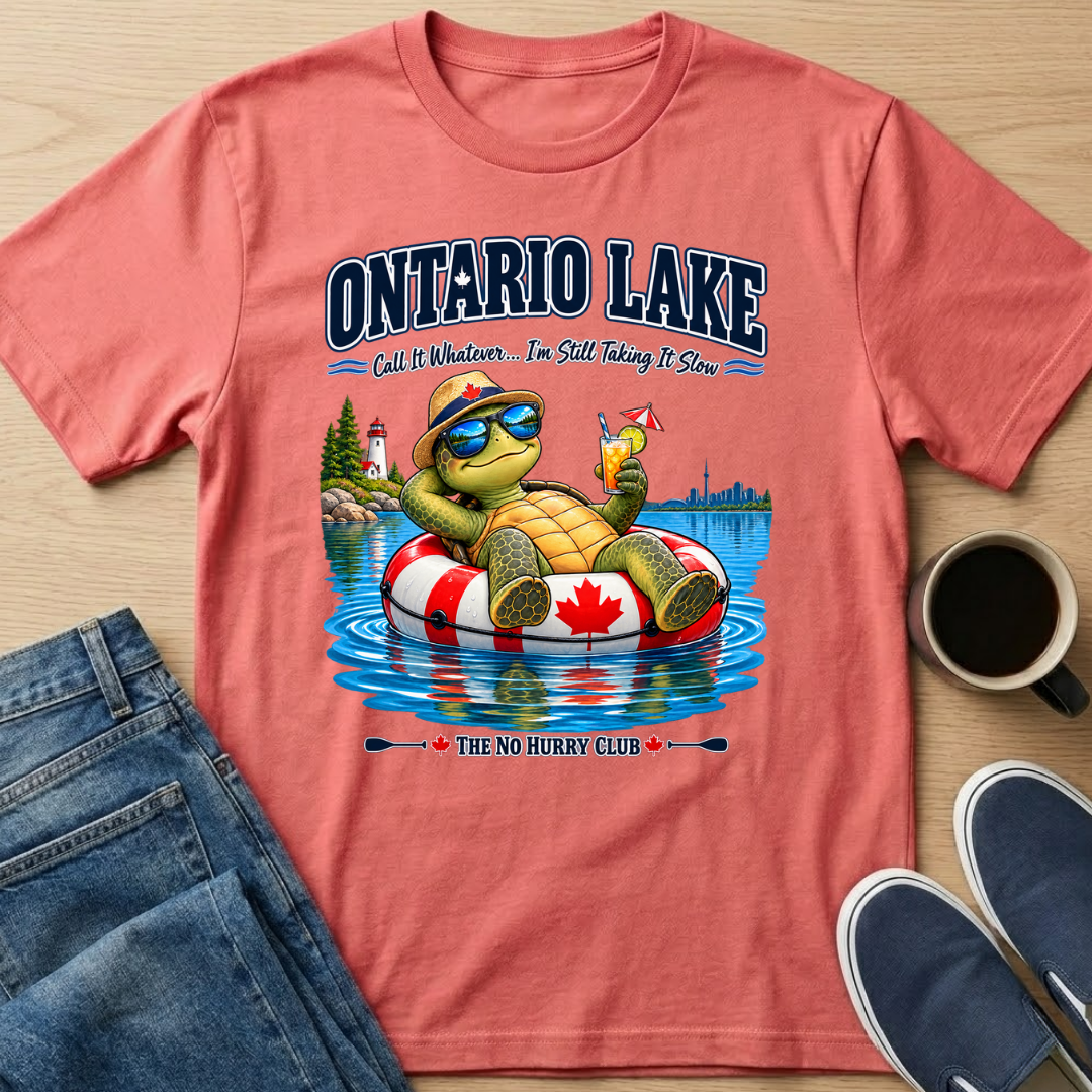 Ontario Lake Inner Tube T-Shirt
