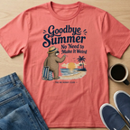 Goodbye Summer Sloth T-Shirt