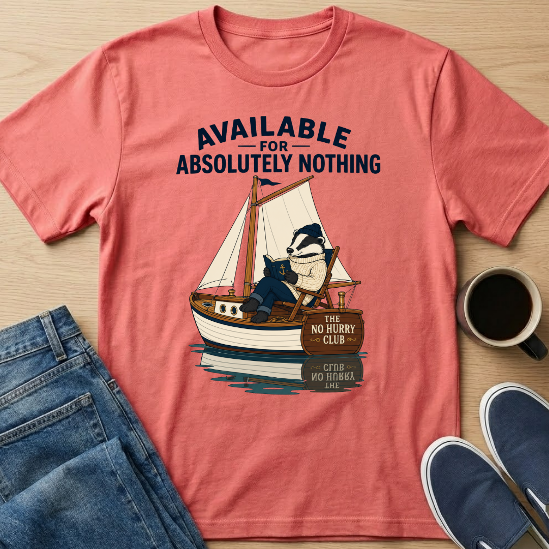 Sailboat Badger T-Shirt