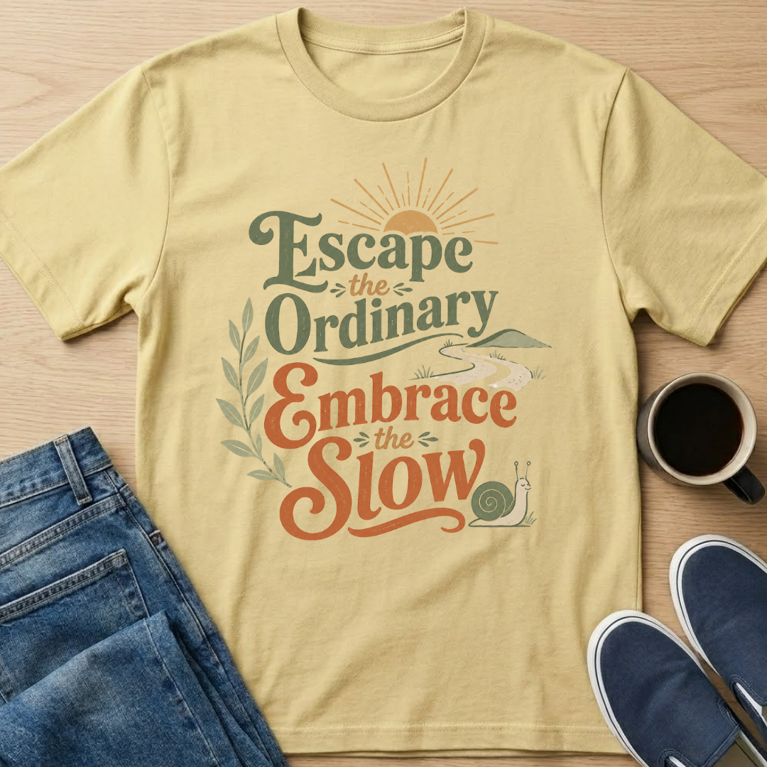 Embrace the Slow Snail T-Shirt