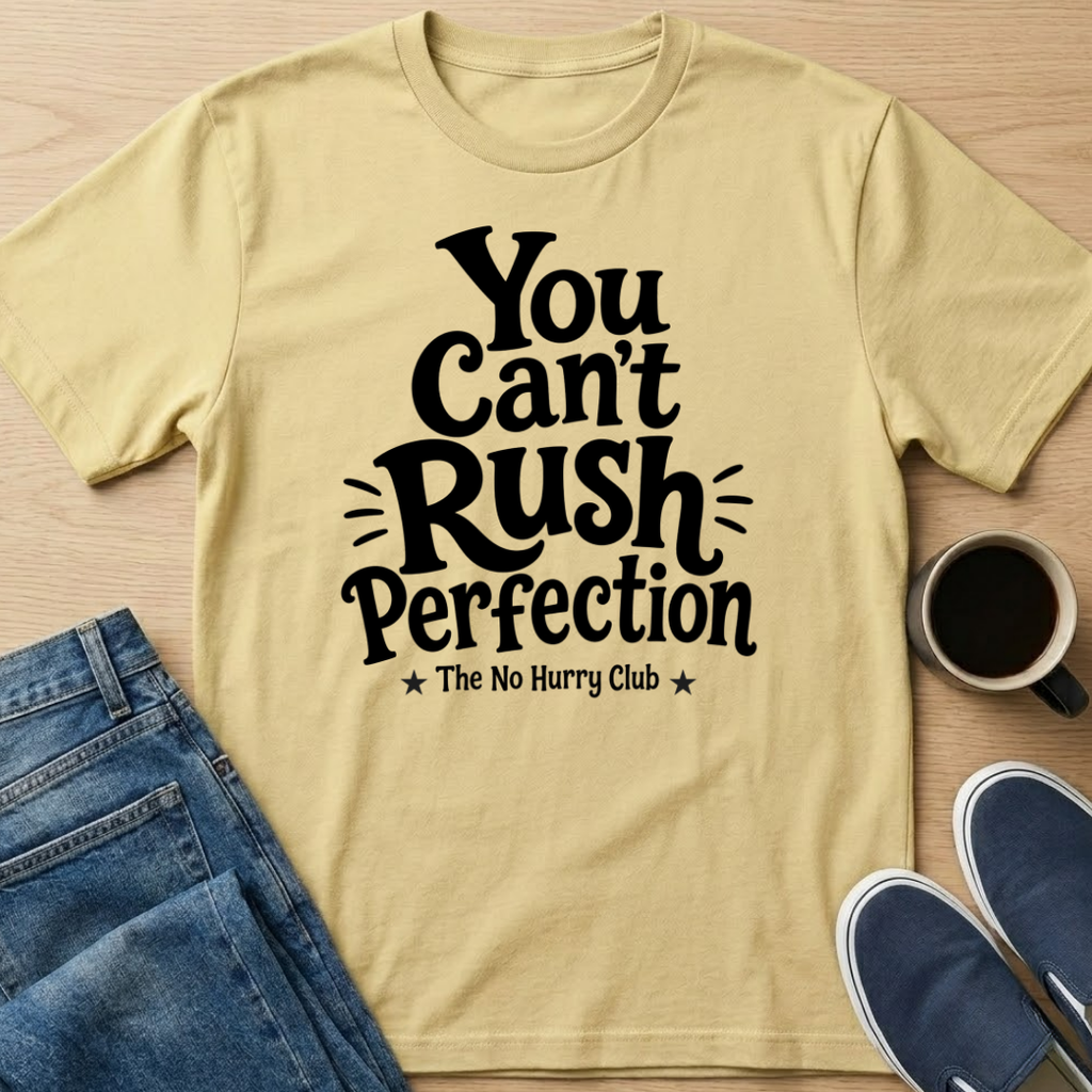 You Can't Rush Perfection T-Shirt