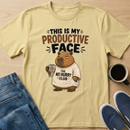Productive Face Capybara T-Shirt