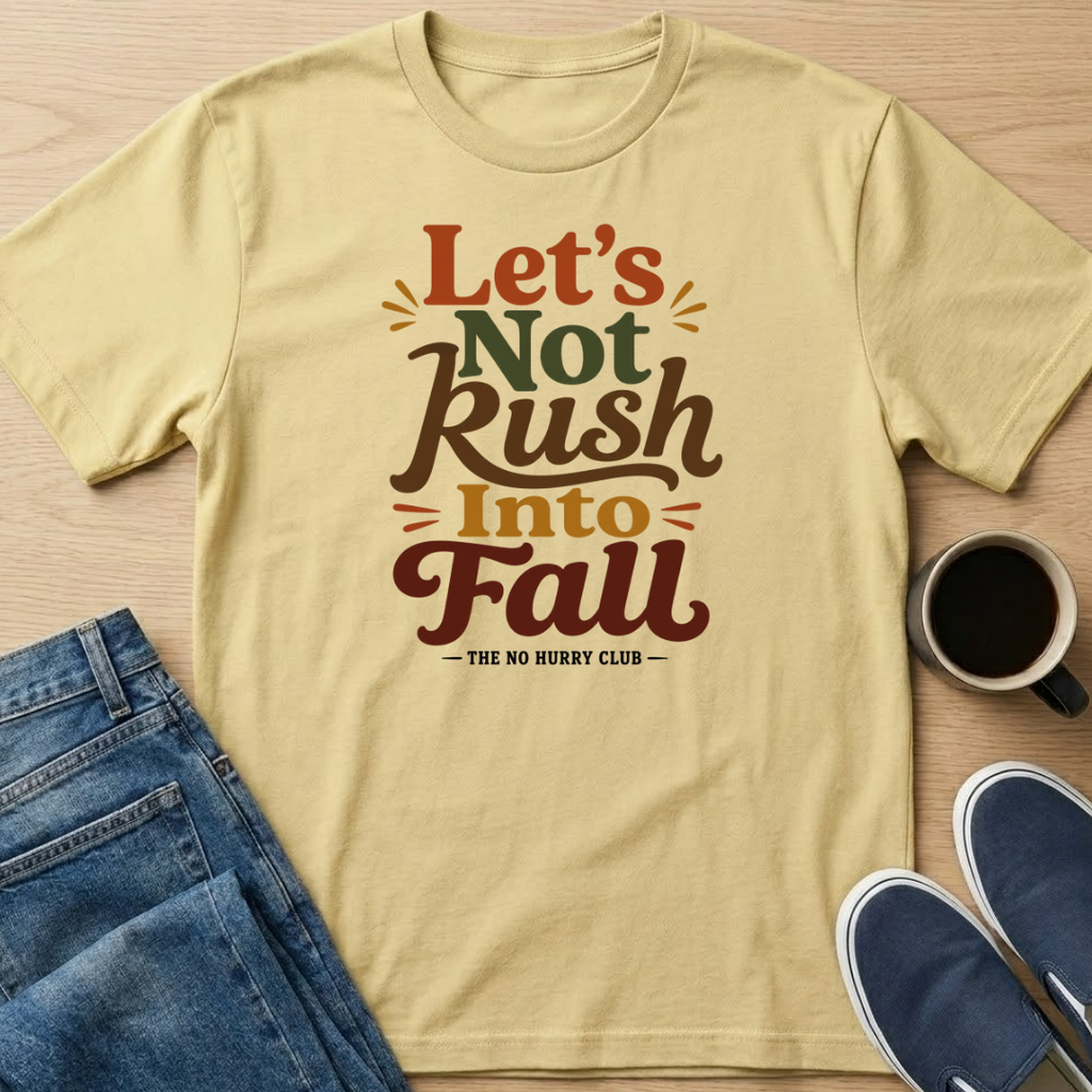 Let's Not Rush Fall T-Shirt