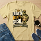 Legends Don't Rush Turtle T-Shirt