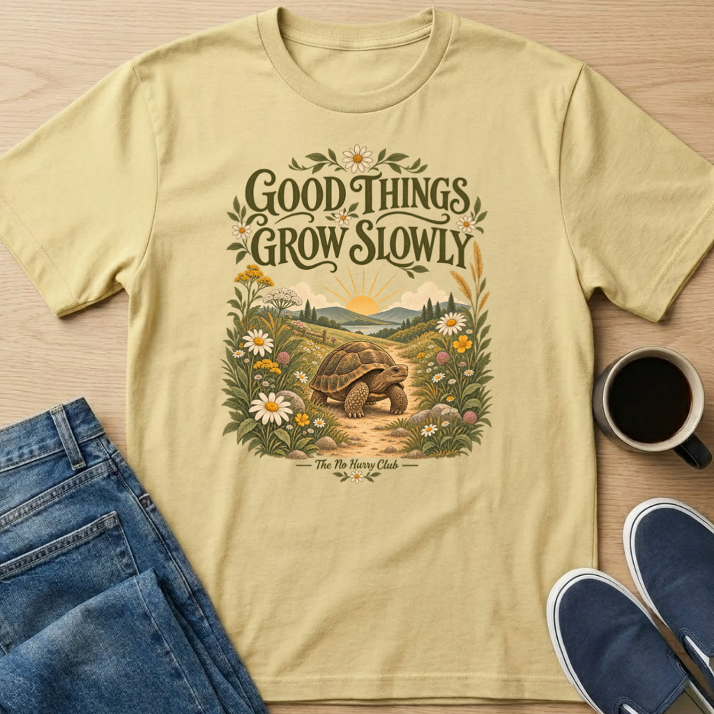 Good Things Grow Slowly T-Shirt