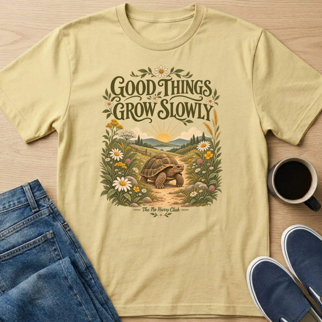 Good Things Grow Slowly T-Shirt
