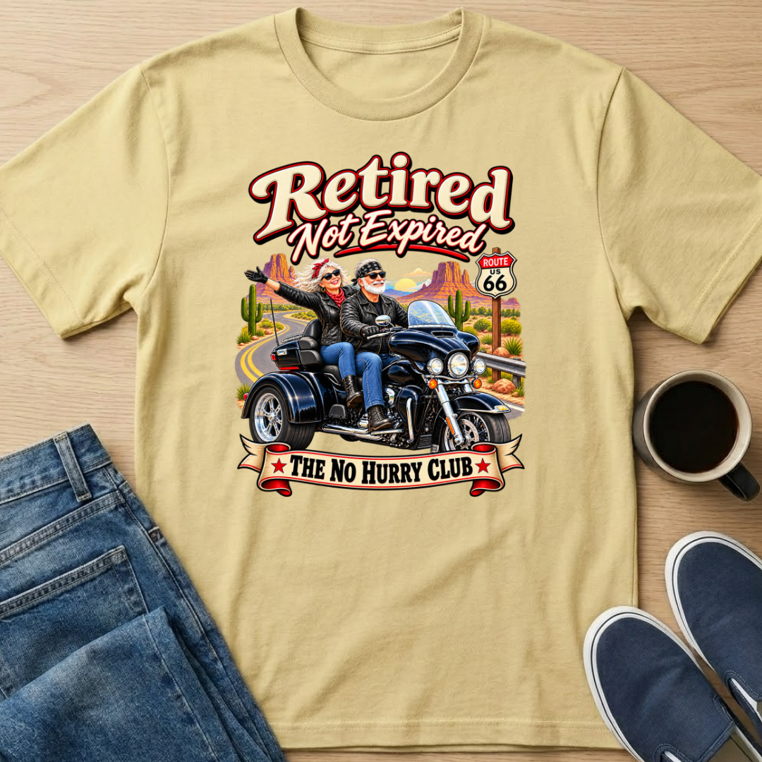 Retired 3-Wheeler T-Shirt