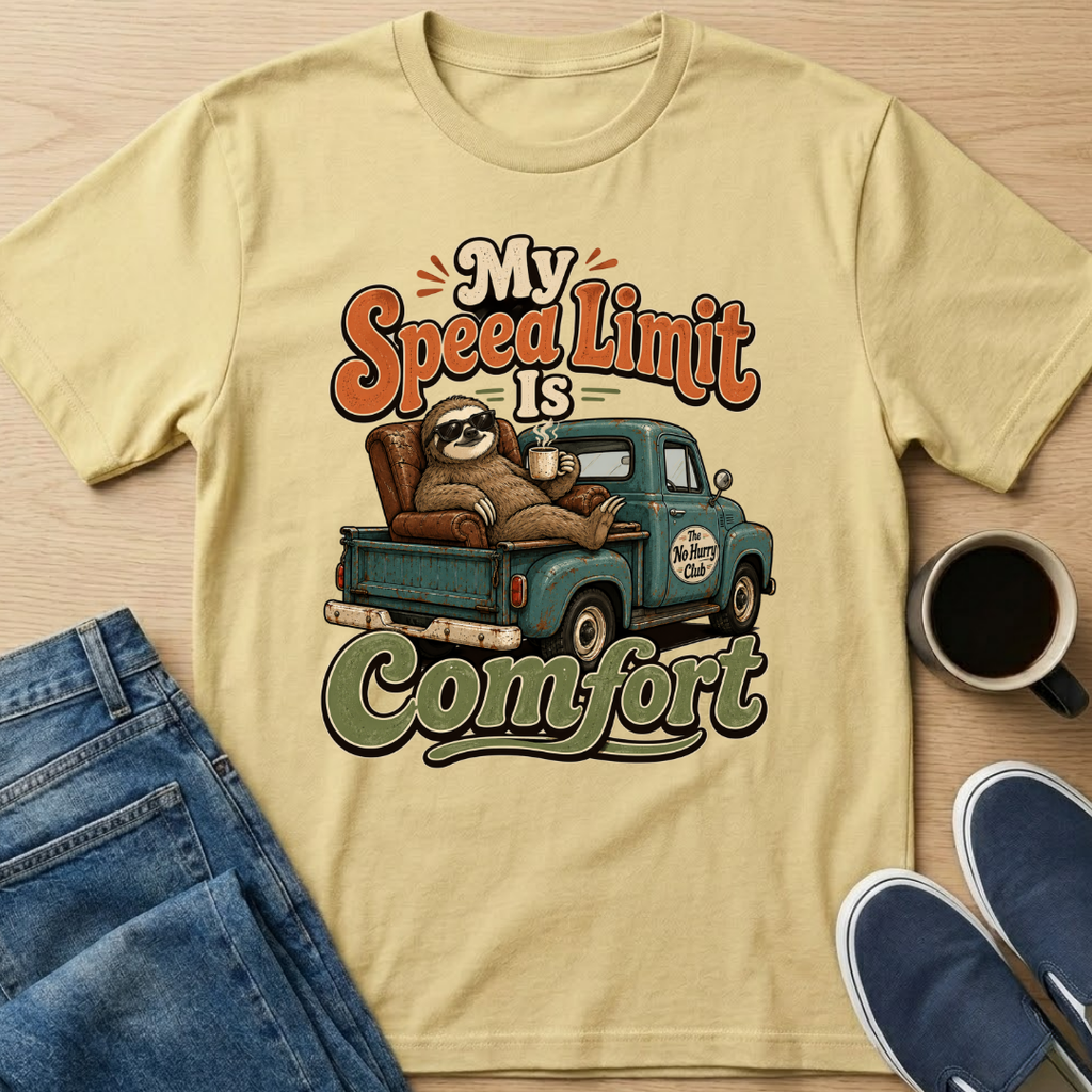 My Speed Limit Sloth T-Shirt