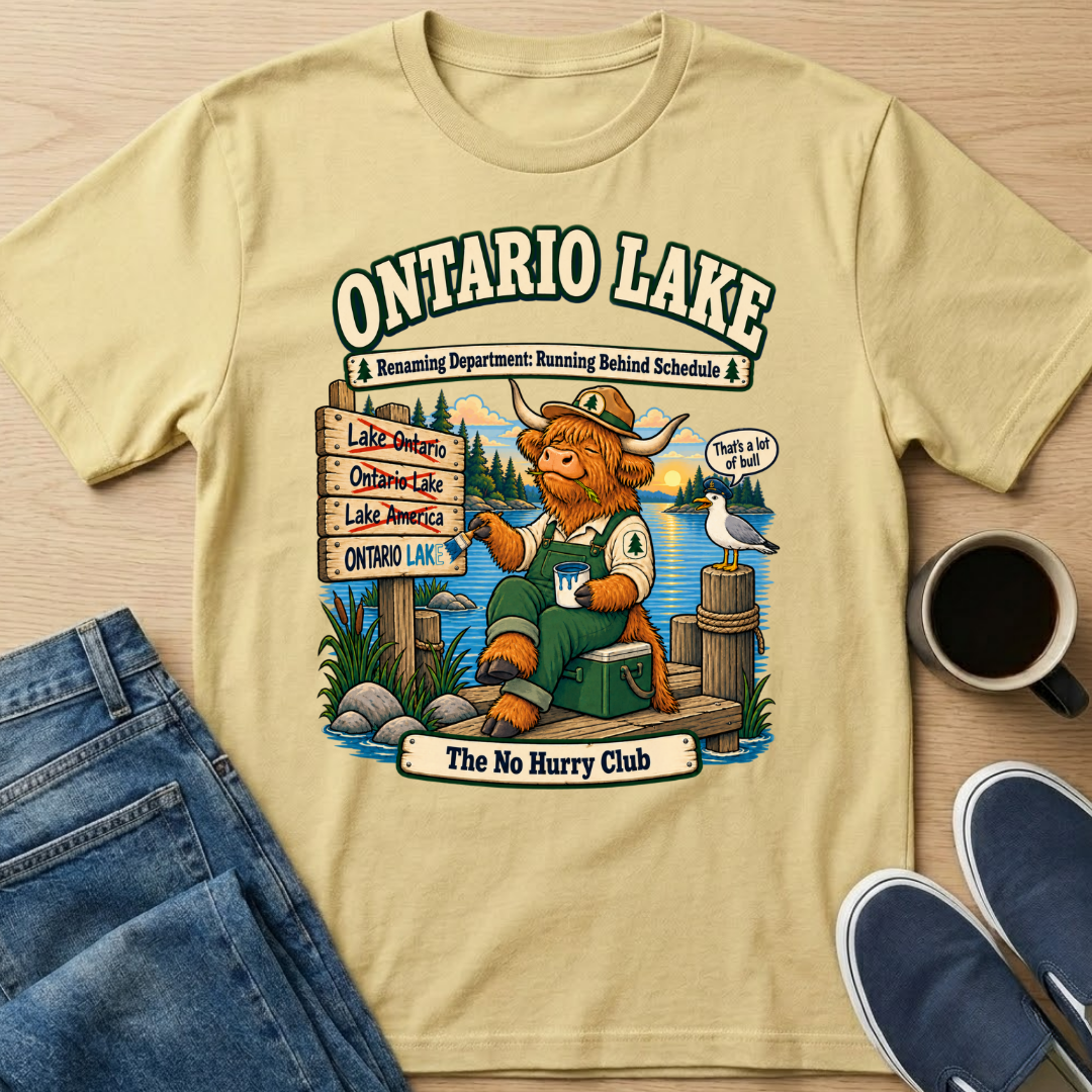 Ontario Lake Bull T-Shirt
