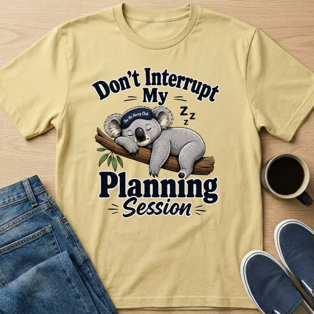 Planning Session Koala T-Shirt