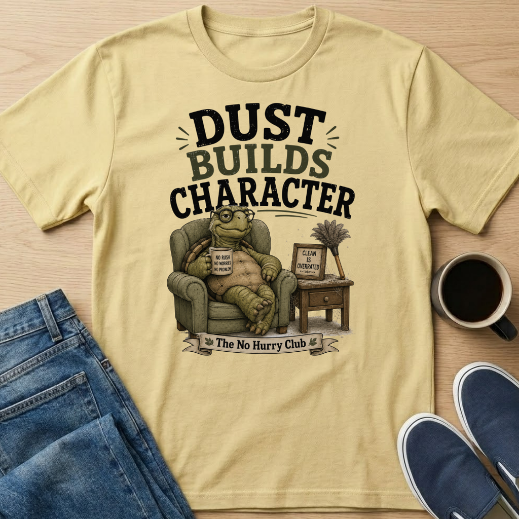 Dust Builds Character T-Shirt